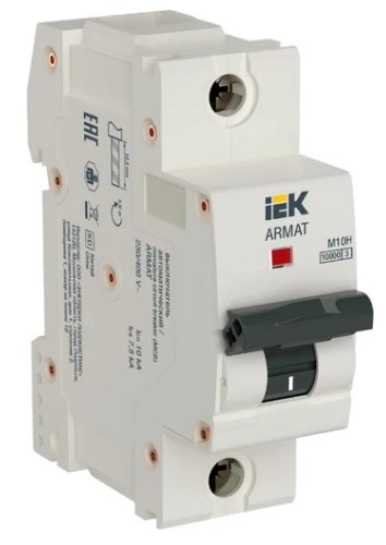 Изображение товара Автоматический выключатель IEK AR-M10H-1-D100 100A IP20 для промышленных объектов