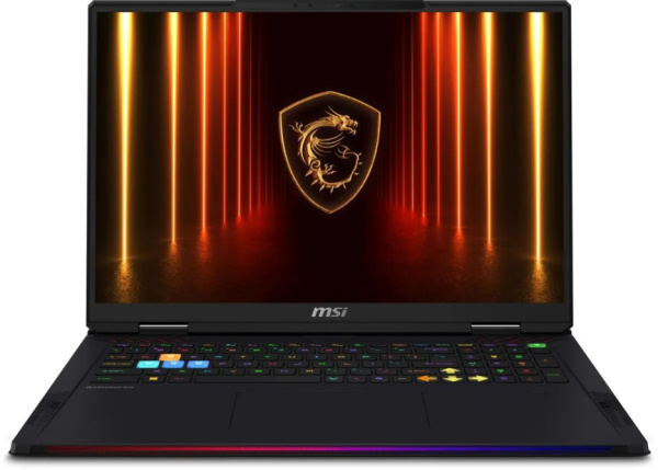 фото Ноутбук  MSI Raider HX AI A2XWIG-204RU в Красноярске 18 ", Core Ultra 9, 64 Гб RAM, 4 Тб SSD, GeForce RTX 5080, Черный