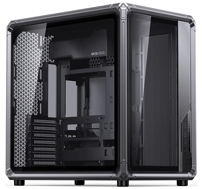 

Корпус ATX JONSBO X400 Gray без БП, серый, 2*USB 3.2, USB Type-C, X400 Gray