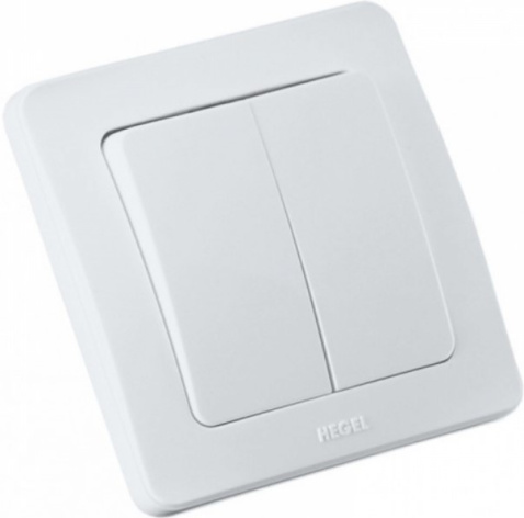 Изображение товара Двухклавишный выключатель HEGEL ВС16-351 серия Мастер