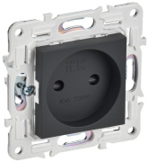 фото Розетка без заземления IEK SK-R13-10-K53