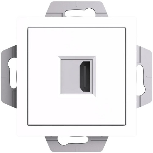 

Розетка HDMI Systeme Electric ATN000180 AtlasDesign механизм, белая, ATN000180