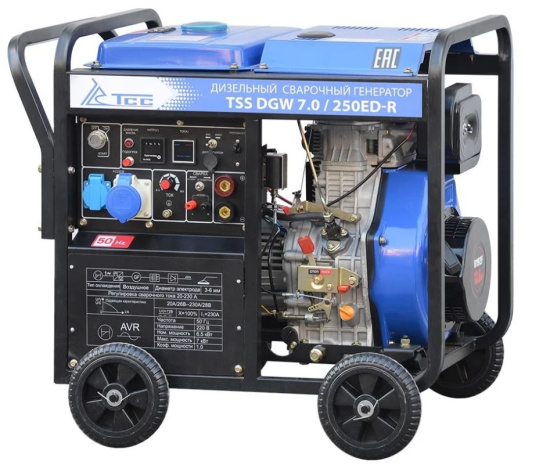 Изображение товара Генератор дизельный ТСС DGW 7.0/250ED-R