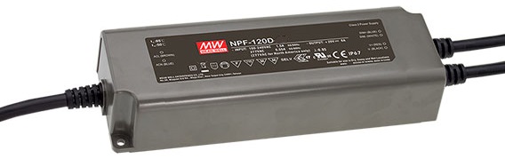 

Драйвер светодиодный Mean Well NPF-120D-48 P вых: 120 Вт; Выход: 48 В; U1: 28.8...48 В; I1: 2.5 А; Стабилизация: напряжение, ток; Вход: 110/220В авто, NPF-120D-48