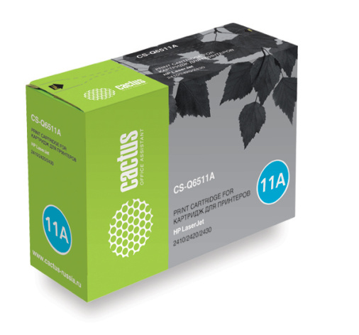 Изображение товара Картридж Cactus CS-Q6511A для лазерных принтеров HP