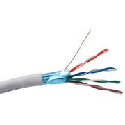 фото Кабель витая пара Exegate FUTP4-C5e-CU-S26-IN-PVC-GY-305