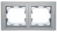 фото Рамка двойная  IEK BR-M22-44-K47