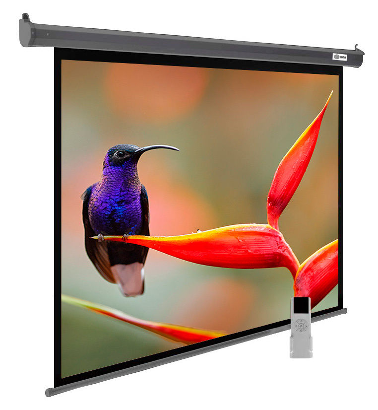 

Экран Cactus CS-PSSME-220X138-DG 138x220см SIlverMotoExpert 16:10 настенно-потолочный рулонный тёмно-серый (моторизованный привод), CS-PSSME-220X138-DG
