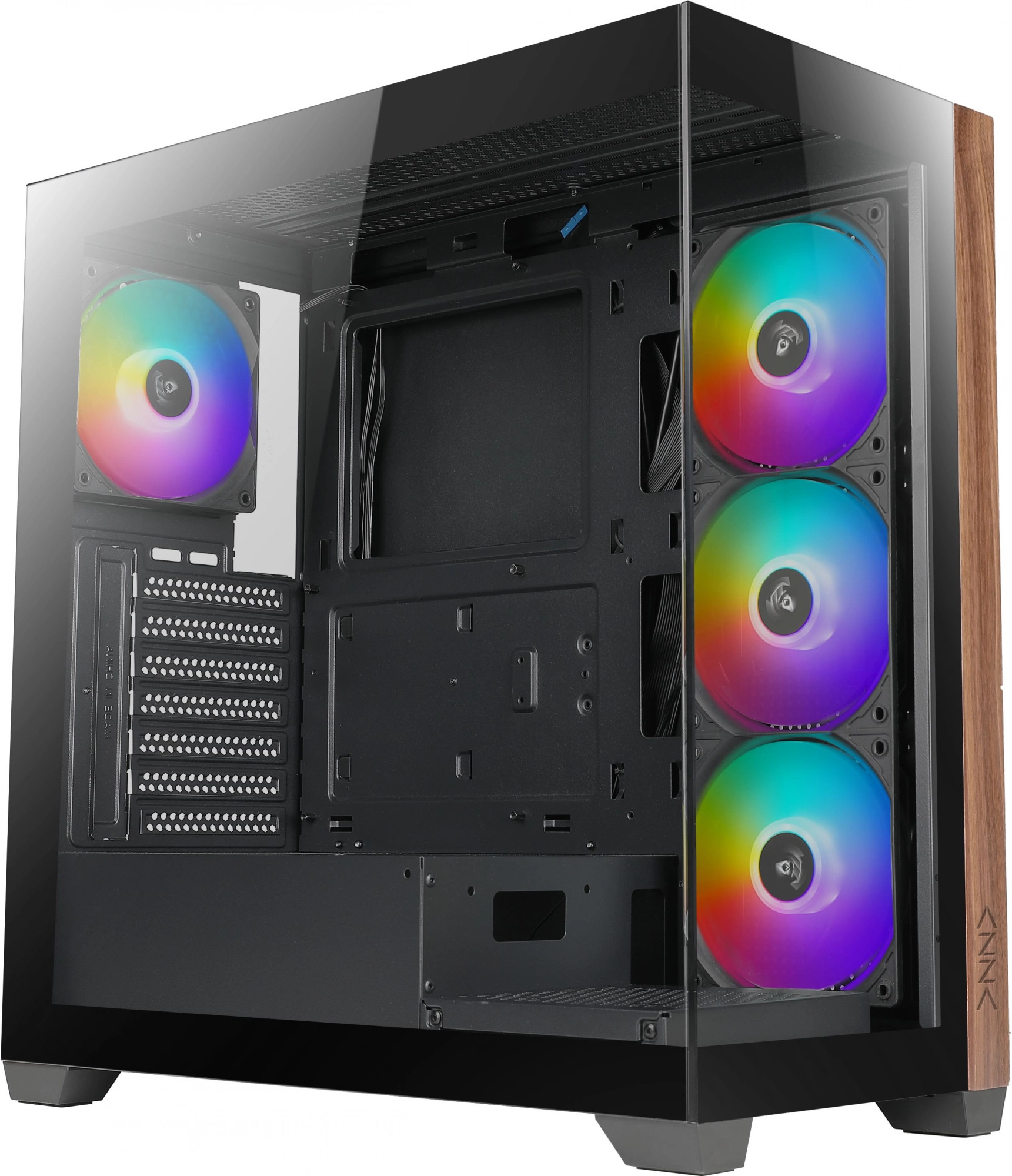 

Корпус ATX Azza NEPTUNE CSAZ-491 черный, без БП, боковая панель из закаленного стекла, 2*USB2.0, USB3.0, audio, NEPTUNE CSAZ-491