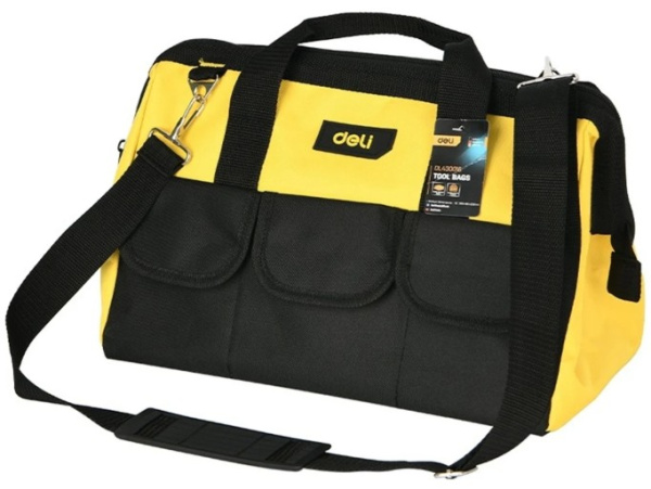 Изображение товара Сумка для инструментов Deli DL430016 - прочная, удобная, для строительных работ