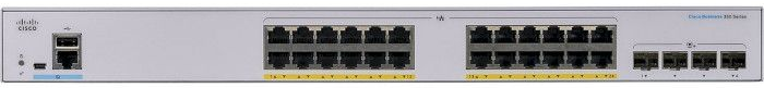 

Коммутатор Cisco SB CBS350-24FP-4G-EU CBS350 Managed 24-port GE, Full PoE, 4x1G SFP, CBS350-24FP-4G-EU