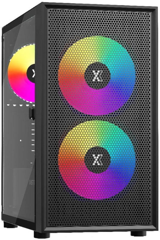 

Корпус mATX Xastra A305M 3ARGB без БП, боковая панель из закалённого стекла, USB 3.0, 2*USB 2.0, A305M 3ARGB