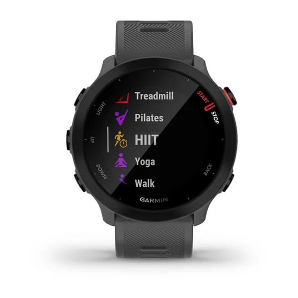 

Часы Garmin Forerunner 55 010-02562-13 серые 42мм, Forerunner 55