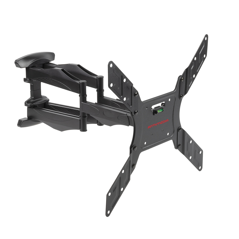 

Кронштейн настенный Arm Media COBRA-45 для телевизора, черный 22"-65" макс.45кг поворотно-выдвижной и наклонный 1392030, COBRA-45