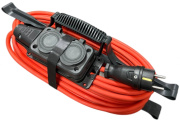 фото Удлинитель силовой  iTOK i-CONNECT-COLOR-SUR-KG-325-2-54-25-BLACK-OR