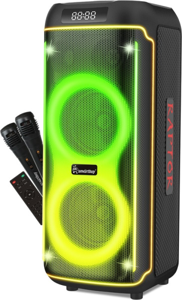 Изображение товара Портативная акустика SmartBuy SBS-5760 с подсветкой и функциями Bluetooth и радио