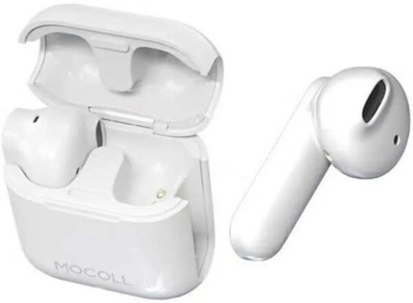 Изображение товара Беспроводные стереогарнитуры MOCOLL TWS1W с Bluetooth 5.0 и сенсорным управлением