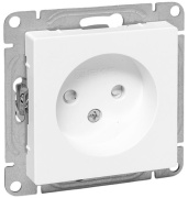 фото Розетка без заземления  EKF UP1-SOW-101