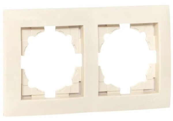 Изображение товара Рамка двойная EKF EWM-G-302-20