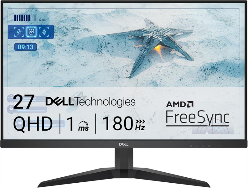 

Монитор 27" Dell G2725D 2560x1440 LED 16:9 IPS, 400cd/m2, 1000:1, 1ms, 178/178, DP, 2*HDMI, 180Hz, Tilt, VESA, black, G2725D