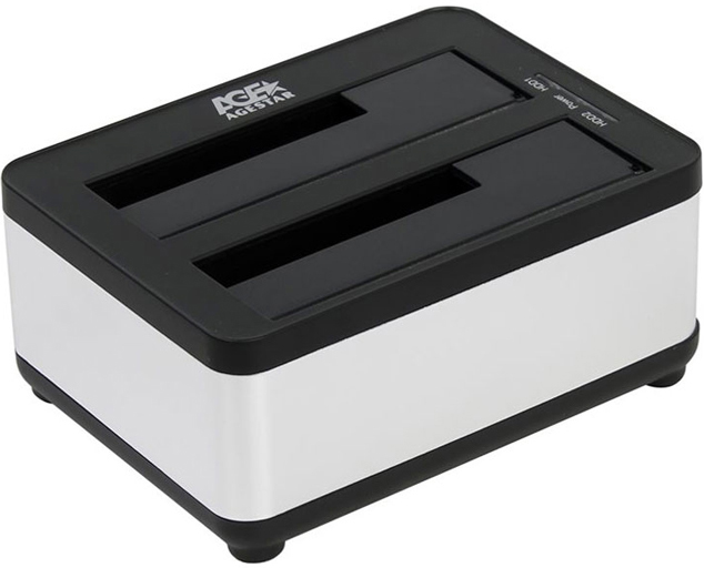 

Док-станция AgeStar 3UBT8 для HDD SATA III пластик/алюминий серебристый 2, 3UBT8