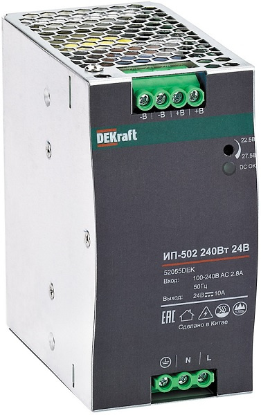 фото Источник питания импульсный DEKraft 52055DEK в Омске