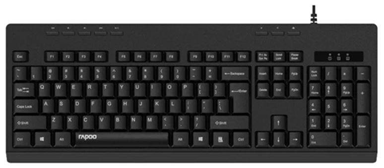 

Клавиатура Rapoo NK2400 цвет - черный, NK2400