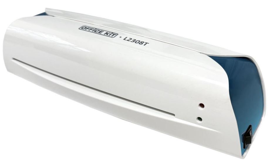 

Ламинатор Office Kit L2308T A4, (75-125мкм), 300 мм/мин, (2вал.), L2308T