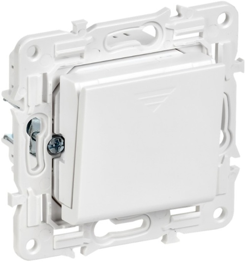 

Выключатель карточный IEK SK-V11-0-10-K01 SKANDY 30А SK-V15W арктический белый, SK-V11-0-10-K01