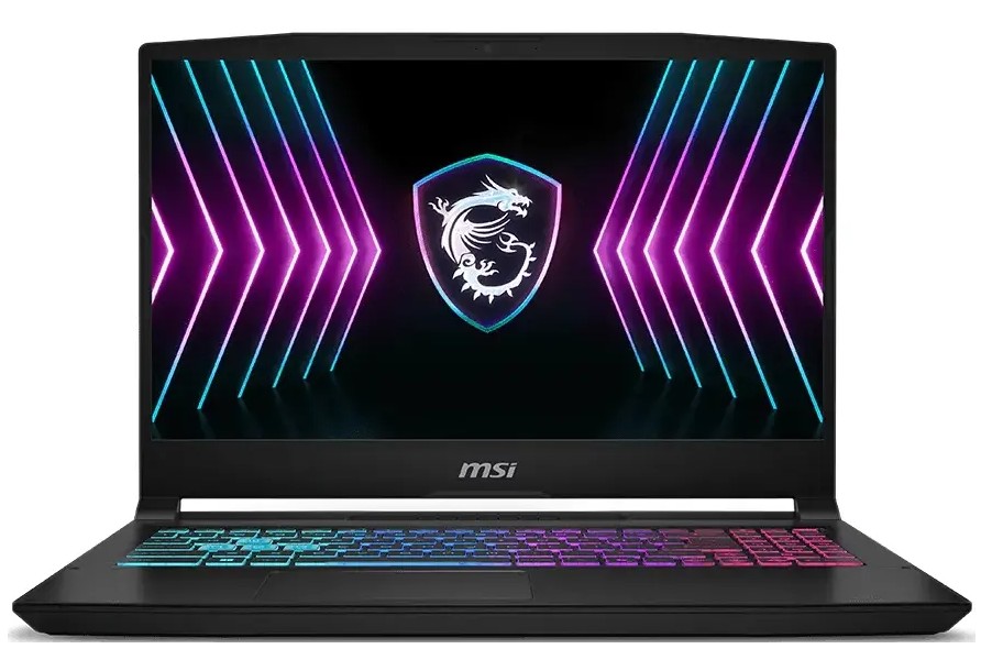 

Ноутбук MSI Katana 17 B2RVEK-1618XRU 9S7-17L591-1618 Core 5-210H/16GB/1TB SSD/RTX4050 6GB/17.3" FHD/144Hz/noOS/black, Katana 17 B2RVEK-1618XRU