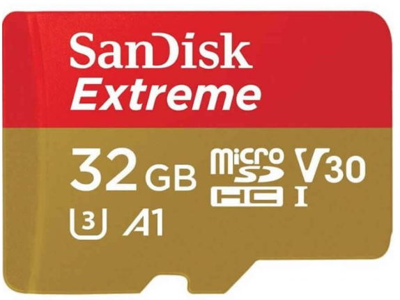 Изображение товара Карта памяти SanDisk Extreme 32 ГБ Micro SDXC