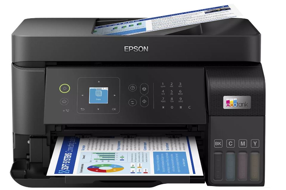 

МФУ струйное цветное Epson EcoTank L5590 C11CK57503 A4, ч/б 33 стр/мин, цвет. 20 стр/мин, EcoTank L5590