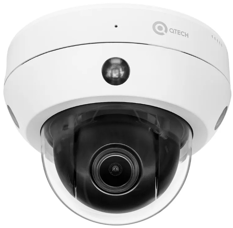 

Видеокамера IP QTECH QVC-IPC-R404A-PRO(4x) 4МП, купольная поворотная, в металлическом корпусе, с моторизированным объективом 2.8-12мм (114,6°~34°) и И, QVC-IPC-R404A-PRO(4x)