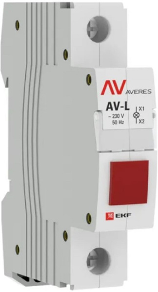 Изображение товара Лампа сигнальная EKF av-l-red-averes