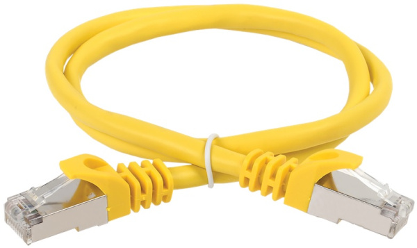 Изображение товара Кабель патч-корд ITK PC05-C5EFL-2M, 2 метра, желтый