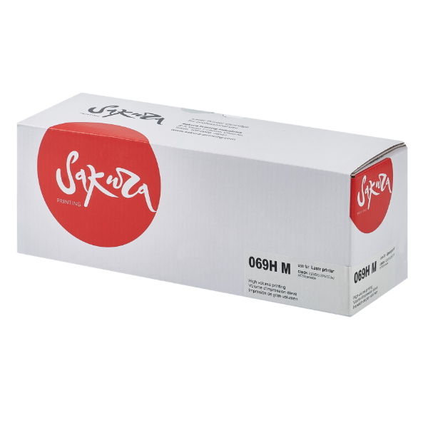 

Картридж Sakura 069HM ECO (5096C002) SA069HM-ECO для Сanon I-Sensys LBP673Cdw/MF750C, пурпурный, 5500к., 069HM ECO (5096C002)