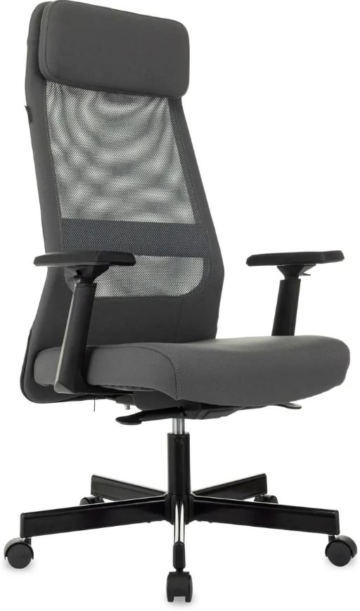 

Кресло Бюрократ T-995 СЕРЫЙ TW-04 NEO GREY СЕТКА/ТКАНЬ С ПОДГОЛОВ. КРЕСТОВ. МЕТАЛЛ ЧЕРНЫЙ, T-995