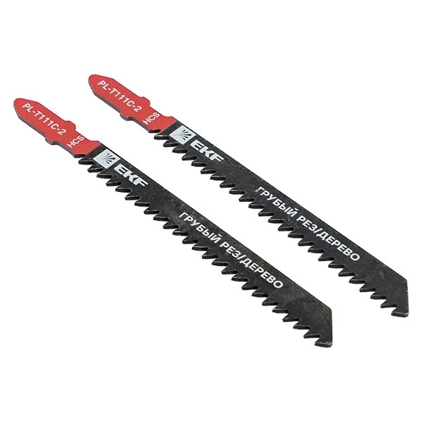 

Пилка для электролобзика EKF pl-t111c-2 T111C (грубый рез по дереву)(HCS)(2 шт) Master, pl-t111c-2