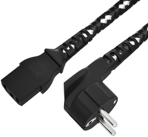 Изображение товара Кабель питания Greenconnect GCR-55083 0.5м для системных блоков и бытовых электроприборов