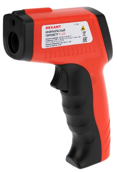 Изображение товара Пирометр Rexant 13-3060 R-400 бесконтактный инфракрасный профессиональный