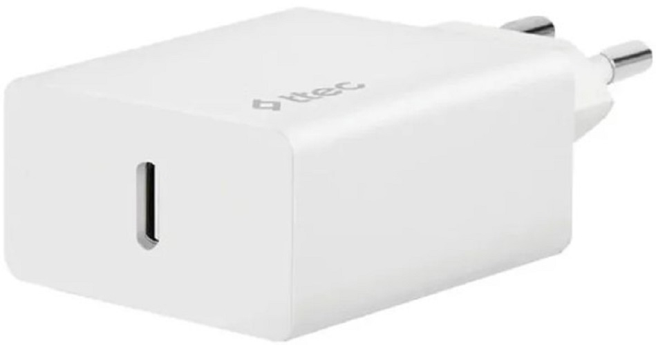 

Зарядное устройство сетевое TTEC 2SCS22BL PD SmartCharger Travel 20W с кабелем USB-C - Lightning (2DK40). Цвет: белый, 2SCS22BL