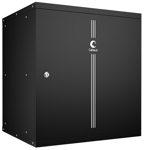 фото Шкаф настенный 19", 12U Cabeus WSC-05D-12U55/45m-BK в Уфе