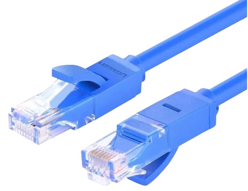 Кабель патч-корд U/UTP 6 кат. 1м UGREEN NW102 11201_ Цвет: синий