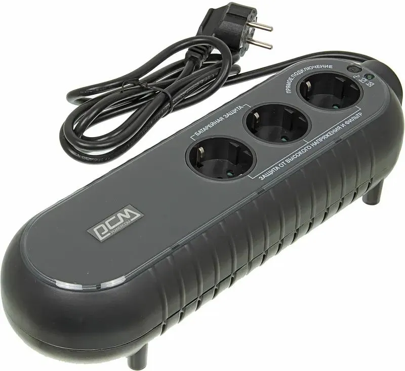 

Источник бесперебойного питания Powercom WOW-300 41484 Offline, 300VA/165W, Schuko, WOW-300