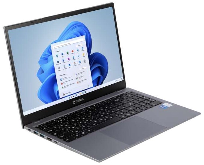 

Ноутбук Irbis 15NBP3512_G2 i7-1255U/16GB/512GB SSD/Iris Xe graphics/15.6" FHD IPS/WiFi/BT/cam/Win11Pro/grey, 15NBP3512_G2