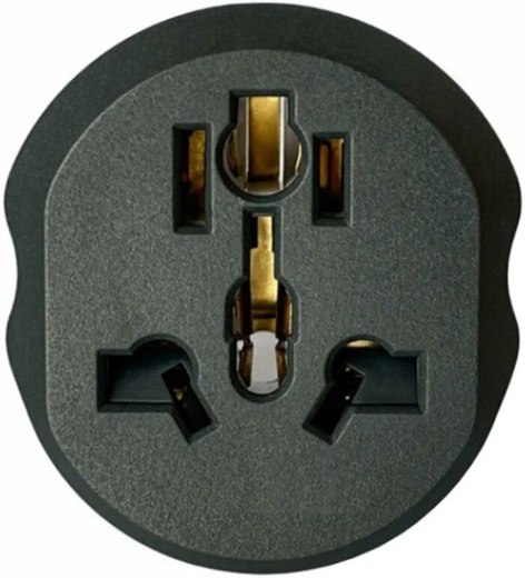 Изображение товара Универсальный переходник питания Cablexpert A-AC-UKEU-003B 6в1 евроразъем