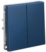 фото Выключатель двухклавишный  Systeme Electric GAL001117
