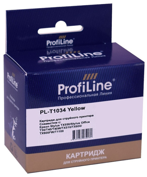 Изображение товара Тонер-картридж ProfiLine PL_T1034_Y Желтый
