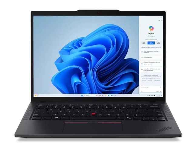 

Ноутбук Lenovo ThinkPad T14 G5 21MMSCN200 U7-155H/16GB/512GB SSD/Arc Graphics/14" WUXGA/Wi-Fi/BT/Cam/noOS/black, ThinkPad T14 G5