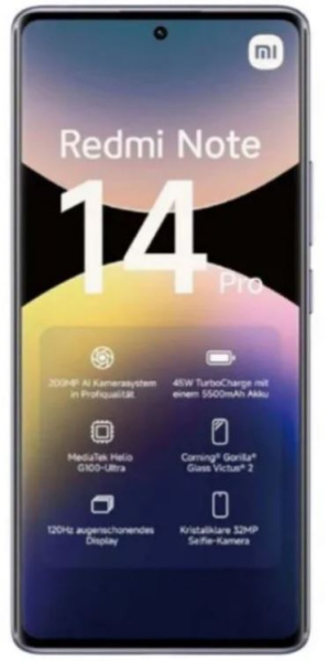 фото Смартфон  Xiaomi Redmi Note 14 Pro RU 12/512GB в Красноярске